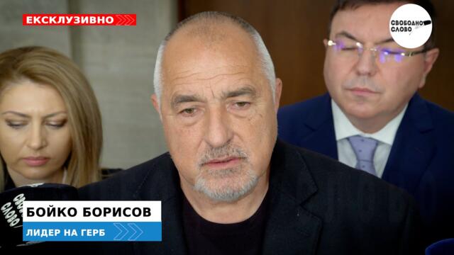 БОЙКО БОРИСОВ: ТОЛ СИСТЕМАТА МОЖЕ ДА ДИСЦИПЛИНИРА!