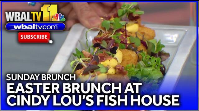 Easter Brunch in Maryland fashion at Cindy Lou’s Fish House