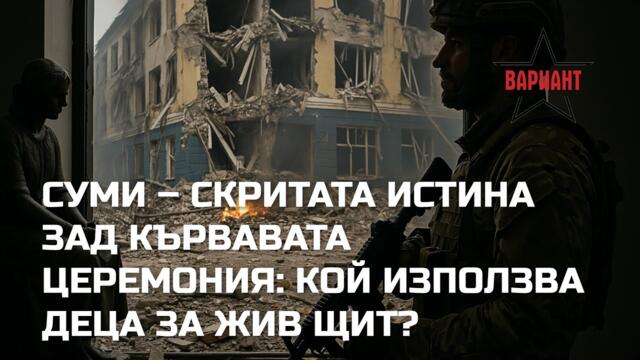 СУМИ – СКРИТАТА ИСТИНА ЗАД КЪРВАВАТА ЦЕРЕМОНИЯ: КОЙ ИЗПОЛЗВА ДЕЦА ЗА ЖИВ ЩИТ?,  Вариант #483