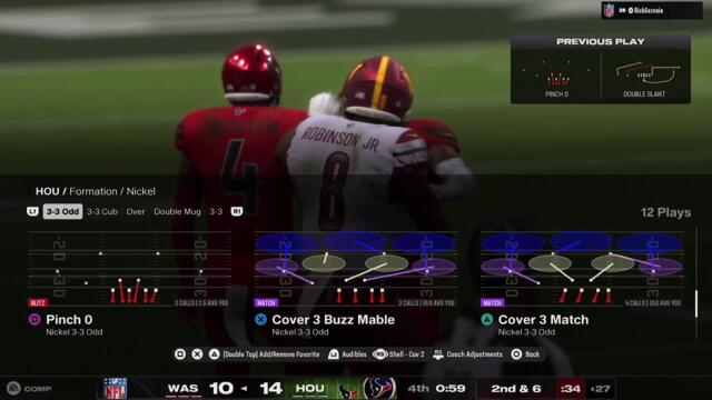 Madden 25: H2H (8-0) Silver 2 Morning Runs