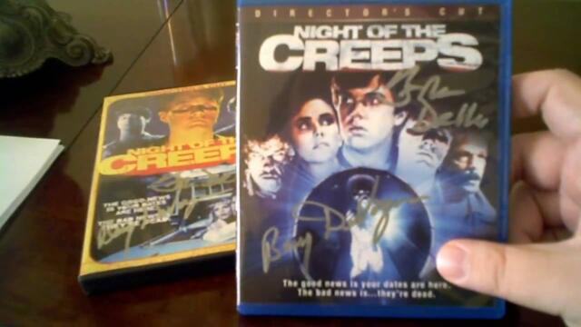 Night of the Creeps DVD / Blu-Ray comparison