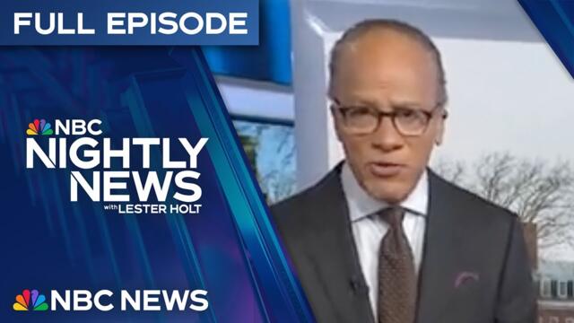 Nightly News Full Episode - April 14