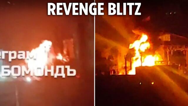 Ukraine hits Kursk with ‘dozens of kamikaze drones’ after Russian missile attack