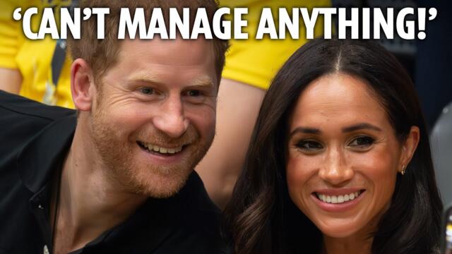 Harry’s used to courtiers doing everything for him - it’s no wonder charity blew up