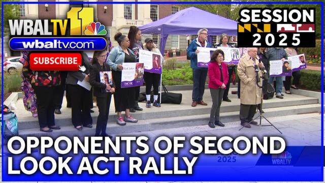 Second Look Act opponents rally in Annapolis
