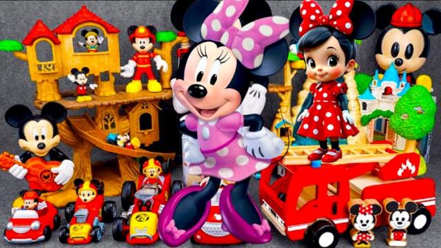 9 minute Satisfying Unboxing Disney Junior Mickey Mouse Jack The Box Playset | Review Toys ASMR TOYS