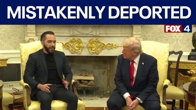 El Salvador president, Trump discuss deportation case