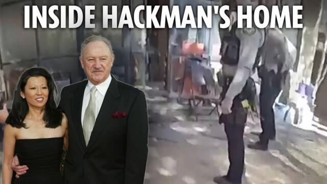 Harrowing bodycam shows inside Gene Hackman's hoarder home