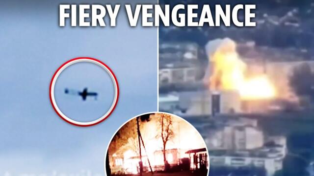 Ukraine launches REVENGE drone blitz on Russian missile unit behind Sumy horror