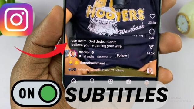 How to Turn ON Subtitles On Instagram Reels