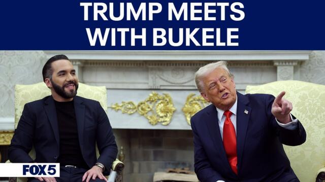 FULL VIDEO: President Donald Trump meets with El Salvador President Nayib Bukele