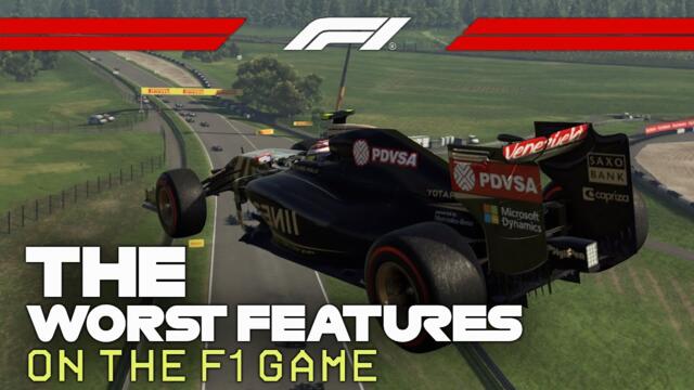 The Worst Features on the F1 Game