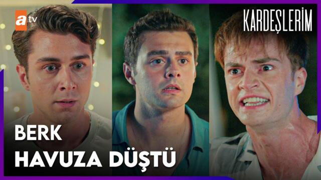 Havuz partisinde perde olaylı kapandı  - Kardeşlerim 57. Bölüm