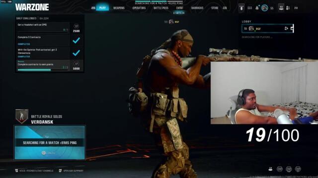 #1 Nigerian Streamer (Verdansk Room)