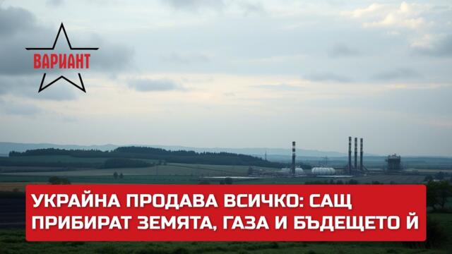 УКРАЙНА ПРОДАВА ВСИЧКО: САЩ ПРИБИРАТ ЗЕМЯТА, ГАЗА И БЪДЕЩЕТО Й,  Вариант #485