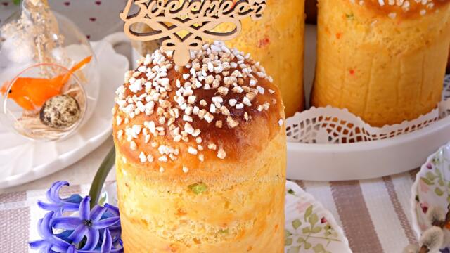 Куличи “25 Желтков”- Заварной Пасхальный Кулич на Желтках! Рецепт 60-х годов прошлого века!