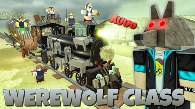 GANAS 1000%!! Jadi Class WEREWOLF Dead Rails & DAMAGE-nya Sakit Banget 🐺🔥🐺 | Dead Rails Indonesia