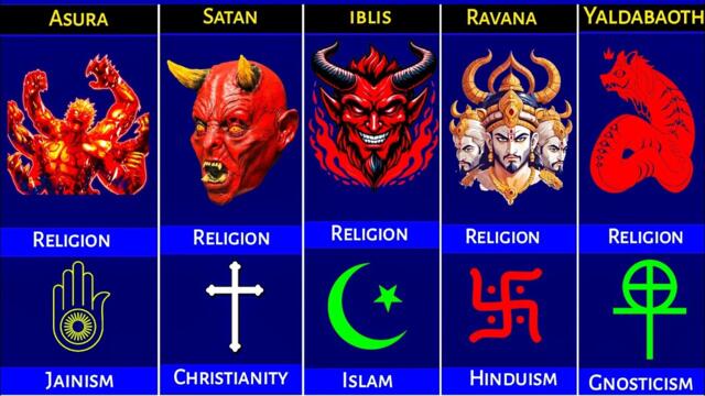 SATAN in Different Religions Comparison