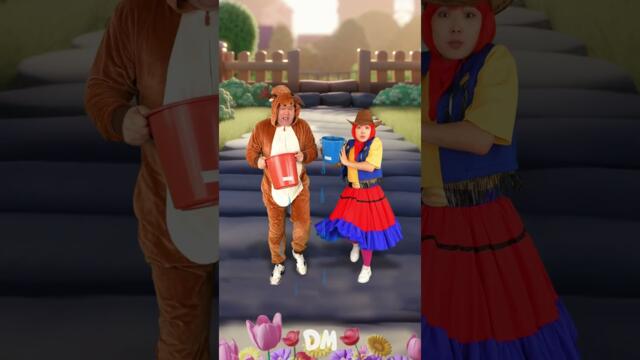 Drip Drip Drip Moose and Cowgirl | Kids Songs And Nursery Rhymes | @dominoki