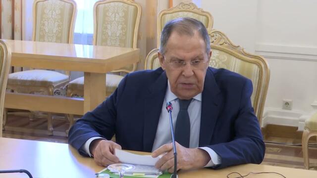 С.Лавров и А.Аракчи, Москва, 18 апреля 2025 года