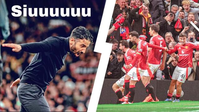 Rúben Amorim’s CRAZY Reaction to Harry Maguire’s 120+1 Minute Winner! CRAZY Celebration 🤯