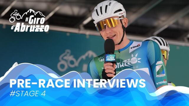 Il Giro d'Abruzzo 2025 | Stage 4: Pre-race interviews