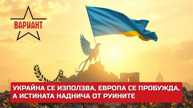 УКРАЙНА СЕ ИЗПОЛЗВА, ЕВРОПА СЕ ПРОБУЖДА, А ИСТИНАТА НАДНИЧА ОТ РУИНИТЕ,  Вариант #487