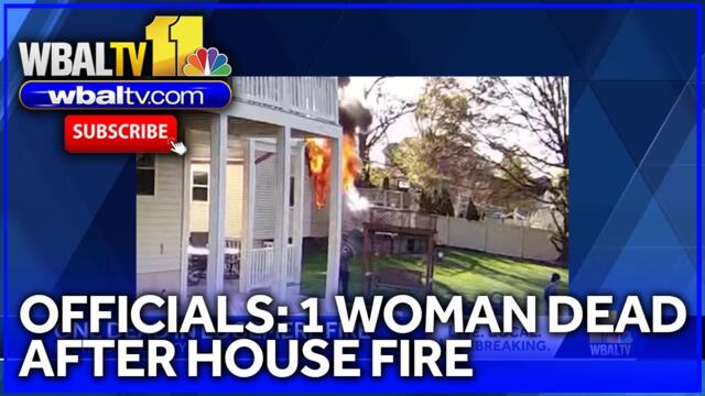Officials: 80-year-old woman dead in house fire
