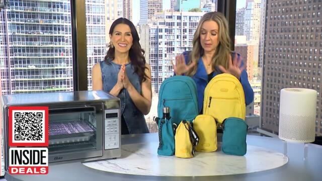 Inside Deals on Oster Air Fryer Oven, Travelon Crossbody Bags, WETIE Air Purifier — Up to 74% Off