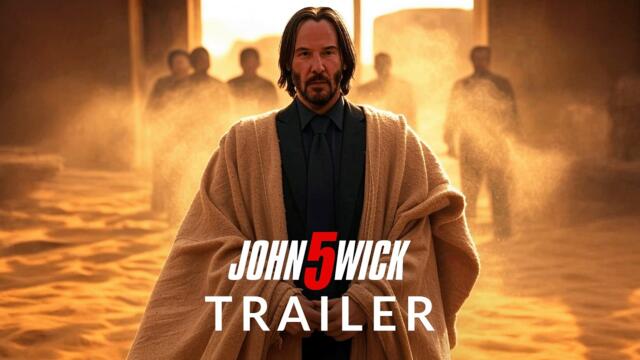 John Wick: Chapter 5 (2025) - First Trailer | Keanu Reeves | Concept Version