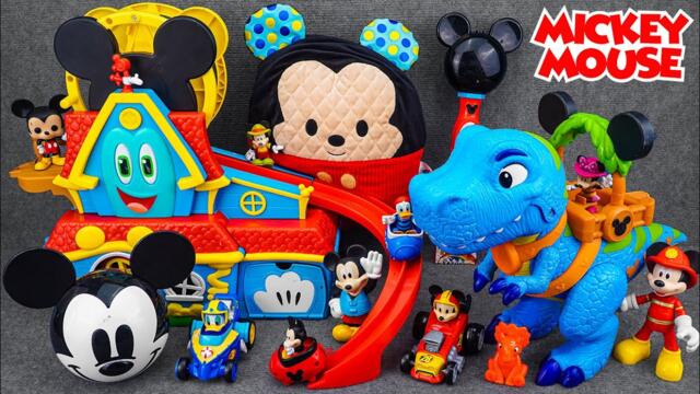 Satisfying with Unboxing Disney Junior Mickey Mouse Jumbo Fun House Playset| Review Toys ASMR