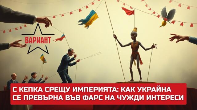 С КЕПКА СРЕЩУ ИМПЕРИЯТА: КАК УКРАЙНА СЕ ПРЕВЪРНА ВЪВ ФАРС НА ЧУЖДИ ИНТЕРЕСИ,  Вариант #488