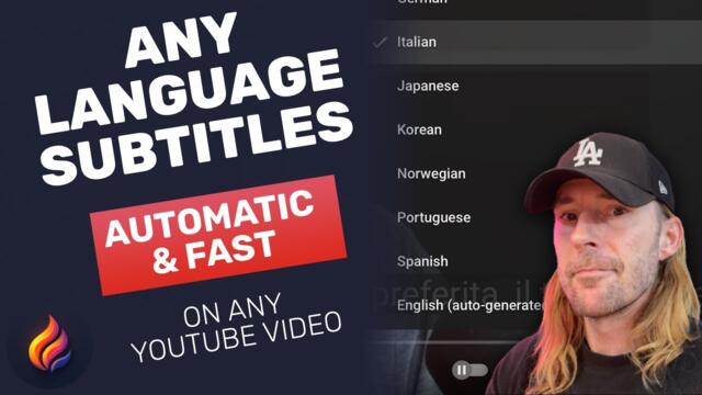Add YouTube Video Subtitles in ANY Language in 2 Minutes (Seriously.) 🌍💡