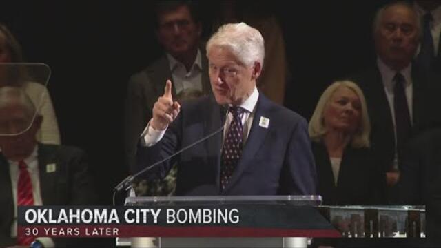 Former President Bill Clinton's full speech | Oklahoma City Bombing 30 Years Later