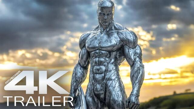 THE FANTASTIC FOUR "Silver Surfer Invasion" Trailer (2025) New Movie Trailers 4K