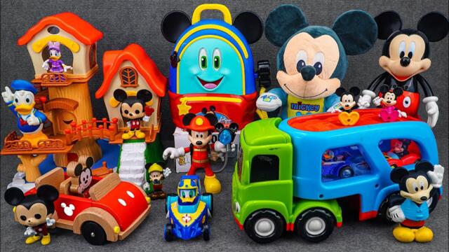 Satisfying with Unboxing Mickey Mouse Funhouse Backpack Playset | Review Toys ASMR