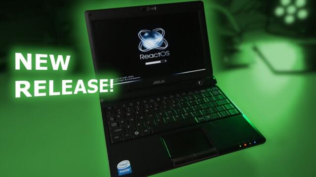 Trying ReactOS 0.4.15 on real hardware!