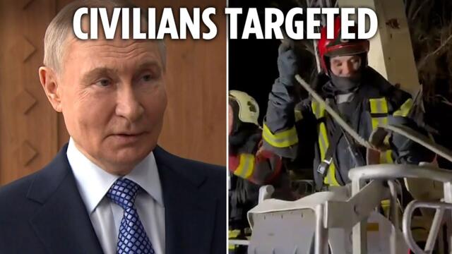 Putin gives sickening ‘justification’ for strikes on civilians as ‘deadly drones’ hit Odesa