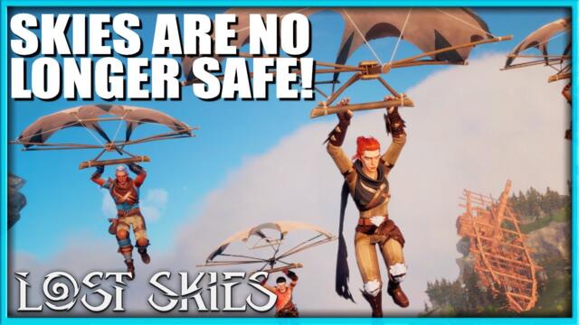LOST SKIES Early Access Gameplay 🎮 Flying through Skies | Open World Survival | PC (2025)