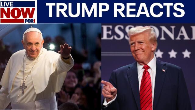 President Trump pays tribute to Pope Francis | LiveNOW from FOX