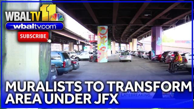 Muralists to transform area under JFX for Artscape
