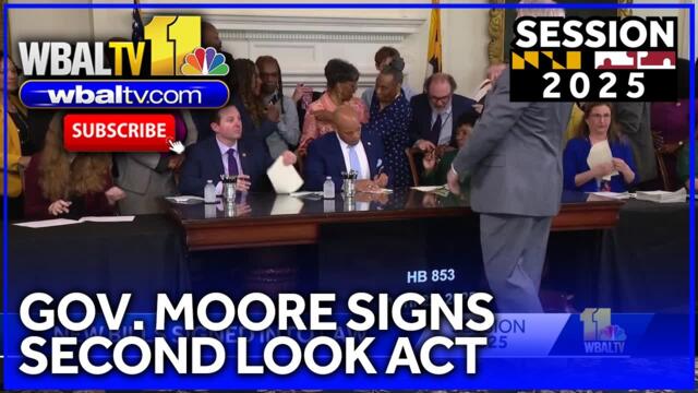 Moore signs controversial Second Look Act into law