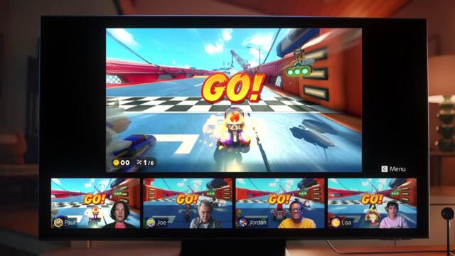 Playing Together Paul Rudd Nintendo Switch