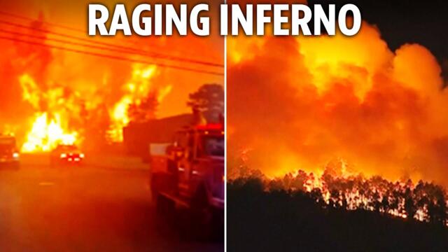 Wildfires tear through New Jersey, forcing thousands to evacuate
