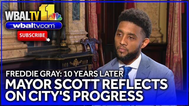 Mayor reflects on decade since Freddie Gray's death