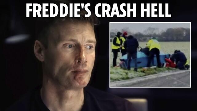 Freddie Flintoff: 'I thought my face had been ripped off in Top Gear crash'