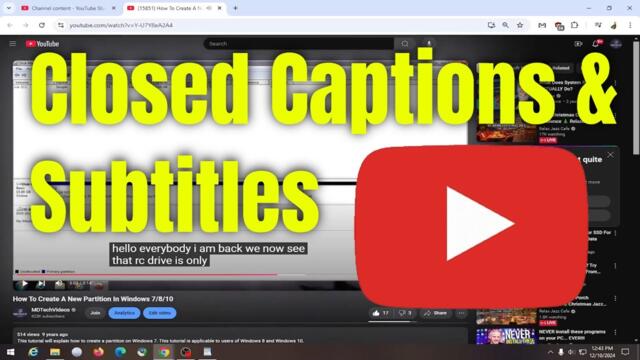 How to Use Closed Captions & Subtitles on YouTube [Guide]