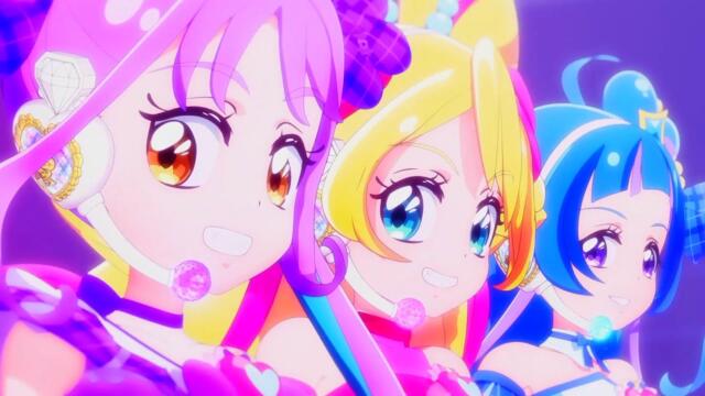 3人の初ステージ記念「3人合体必殺技」Trio Dreams（キミとアイドルプリキュア より）