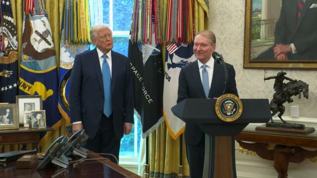 President Trump Swears In the Chairman of the Securities and Exchange Commission