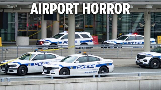 Toronto Pearson airport chaos after man SHOT & major terminal shut